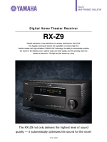 Yamaha RXZ-9 - Brochure 